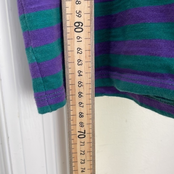 GUESS x A$ap - 90s Vintage Shirt - Green Purple - XS - Picture 5 of 10